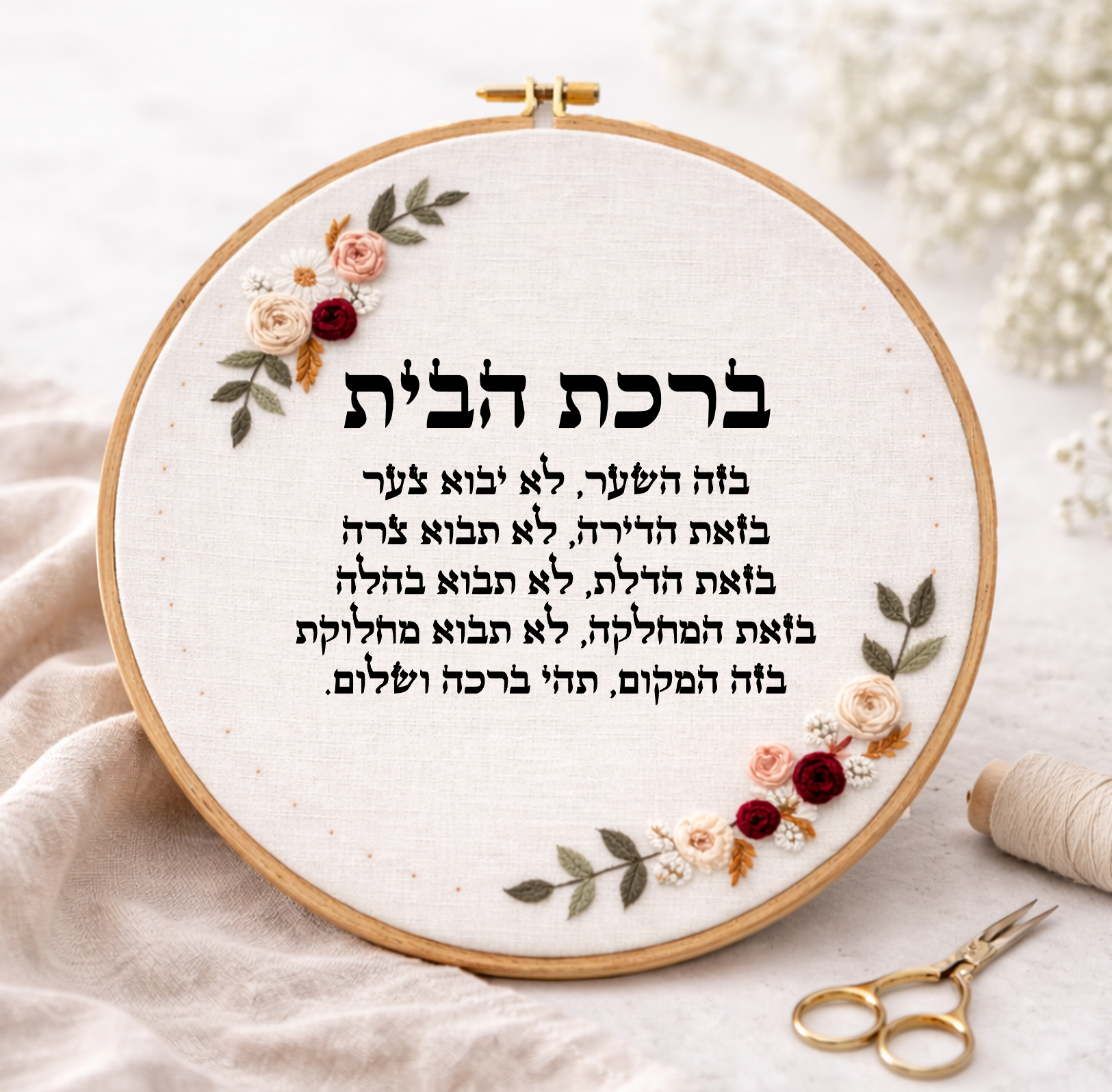 דגם אודליה ברכת הבית