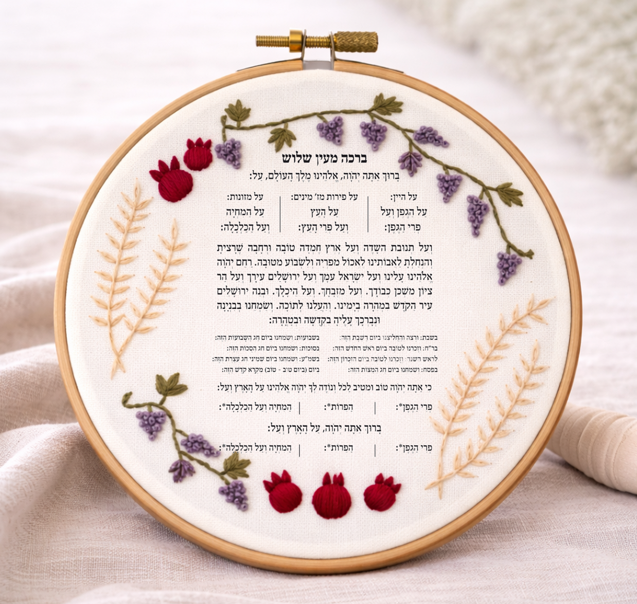ברכת מעין שלוש דגם רבקה