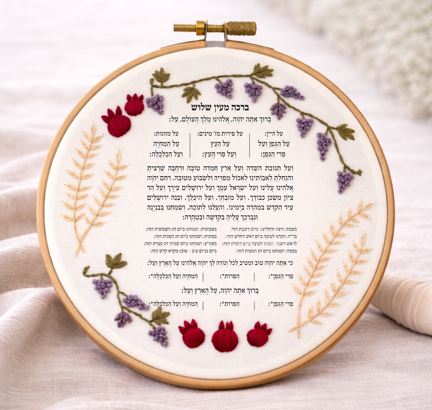 ברכת מעין שלוש דגם רבקה